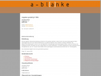 alexanderblanke.de Webseite Vorschau