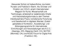 alexanderscholz.com Webseite Vorschau