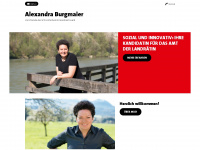alexandra-burgmaier.de Webseite Vorschau