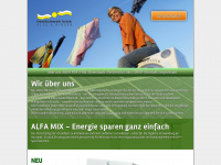 alfa-mix.de Webseite Vorschau