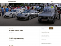 alfaclub.cc Webseite Vorschau