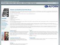 alform-online.com Webseite Vorschau