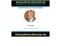 alfred-albrecht.de Webseite Vorschau