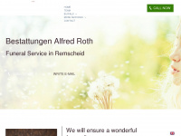 alfredroth.de Webseite Vorschau