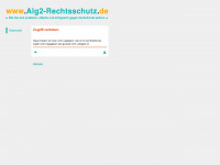 alg2-rechtsschutz.de Webseite Vorschau