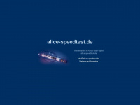 alice-speedtest.de Thumbnail