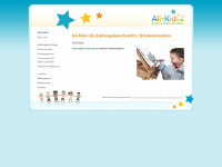 all-kids.de Webseite Vorschau