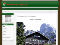 naturfreunde-augsburg.com Webseite Vorschau