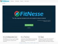 fitnesse.org Webseite Vorschau