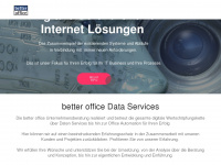 better-office.com Webseite Vorschau