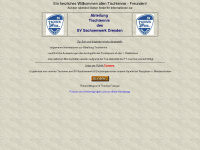 tischtennis-sachsenwerk.de Webseite Vorschau