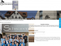 schwanen-koengen.de Webseite Vorschau