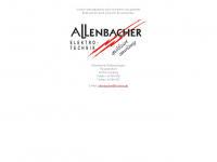 Allenbacher-elektrotechnik.de