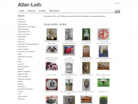 aller-leih.com Webseite Vorschau