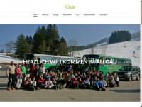 allgaeu-camp.de Webseite Vorschau