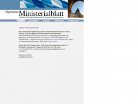 Allgemeines-ministerialblatt.de