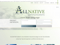 allnative.de Webseite Vorschau