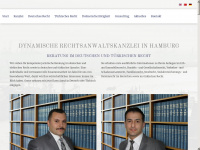 almanya-avukat.de Webseite Vorschau