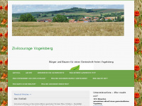 zivilcourage-vogelsberg.de Webseite Vorschau