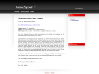 team-zeppelin.de Webseite Vorschau