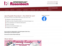 orthopaedie-rosenbach.de Webseite Vorschau
