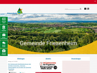 friesenheim.de Webseite Vorschau