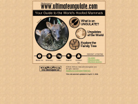 ultimateungulate.com Webseite Vorschau