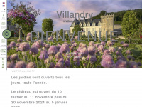 chateauvillandry.fr Webseite Vorschau
