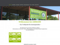 baumschule-ammann.de Webseite Vorschau
