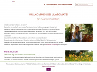 lilatomate.de Webseite Vorschau