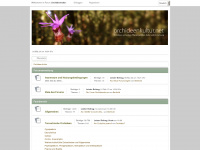 orchideenkultur.net Webseite Vorschau