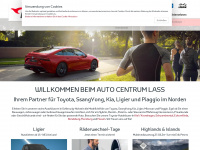 autocentrum-lass.de Webseite Vorschau
