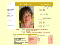 almut-rau.de Webseite Vorschau