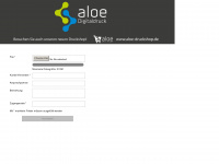 aloe-daten.de Webseite Vorschau