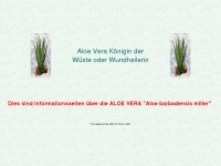 aloe-vera-hamburg.de Webseite Vorschau