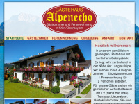 alpenecho.info Webseite Vorschau
