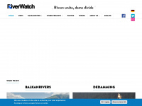 riverwatch.eu Webseite Vorschau
