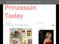prinzessintoday.blogspot.com Webseite Vorschau