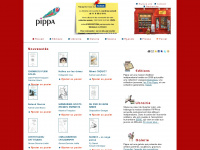 pippa.fr Webseite Vorschau