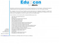 a-educon.de Webseite Vorschau