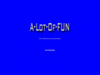 a-lot-of-fun.de Webseite Vorschau