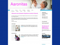 aaronitas.de Webseite Vorschau