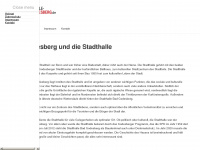 stadthalle-bad-godesberg.de Webseite Vorschau