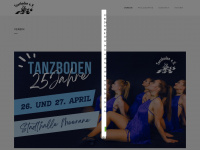 tanzboden-meerane.de Webseite Vorschau
