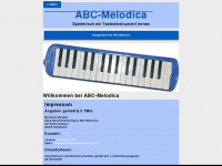 abc-melodica.de Webseite Vorschau
