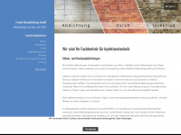 abdichtung.info Webseite Vorschau