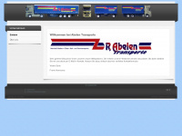 abelen-transporte.de Webseite Vorschau