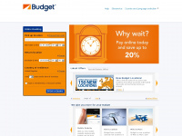 budgetinternational.com Webseite Vorschau