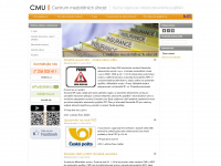 cmu.cz Webseite Vorschau