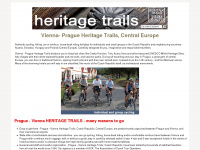 heritage-trails.cz Webseite Vorschau